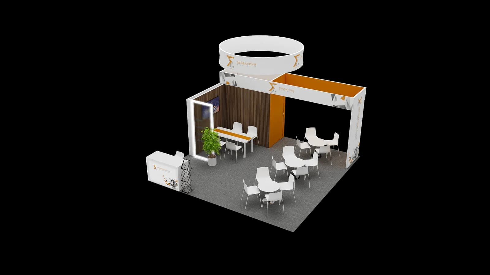 20x20 booth