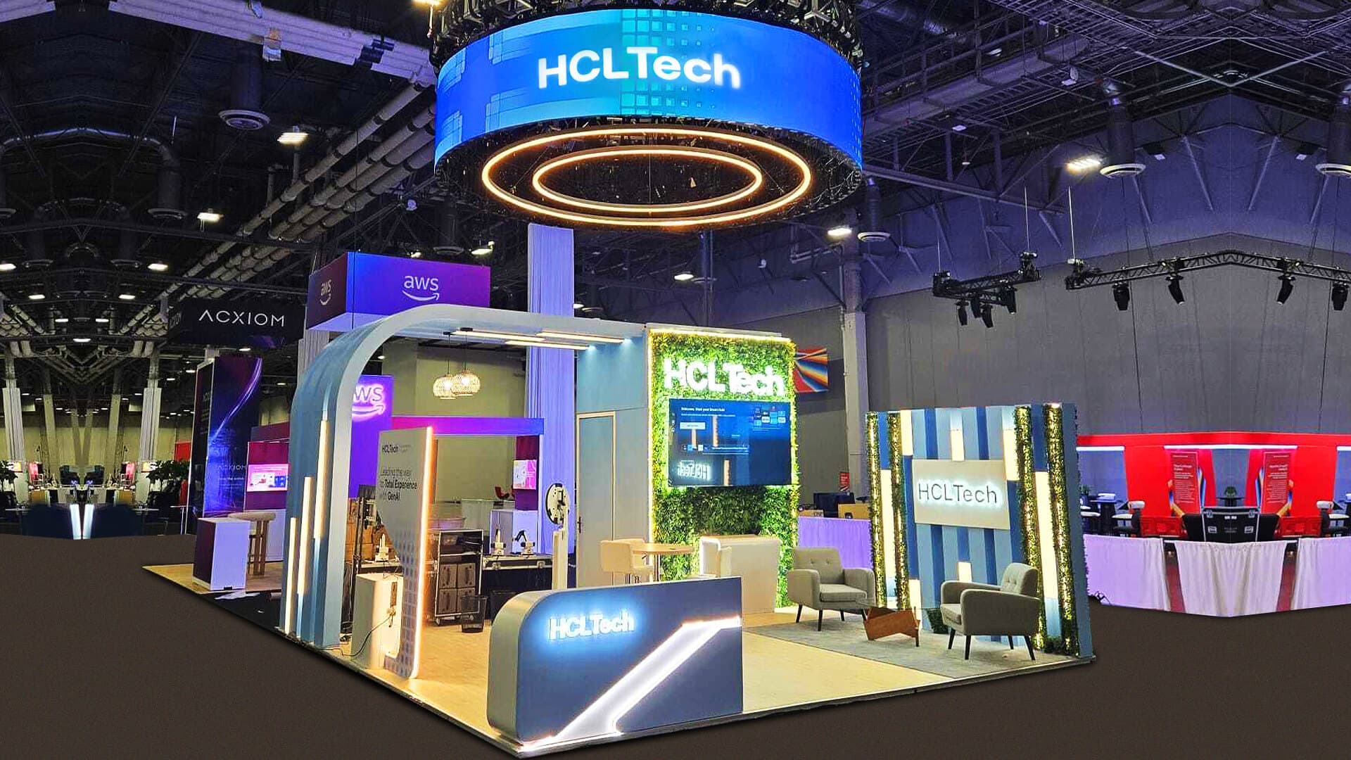 HCL Tech booth at Adobe Summit 2025
