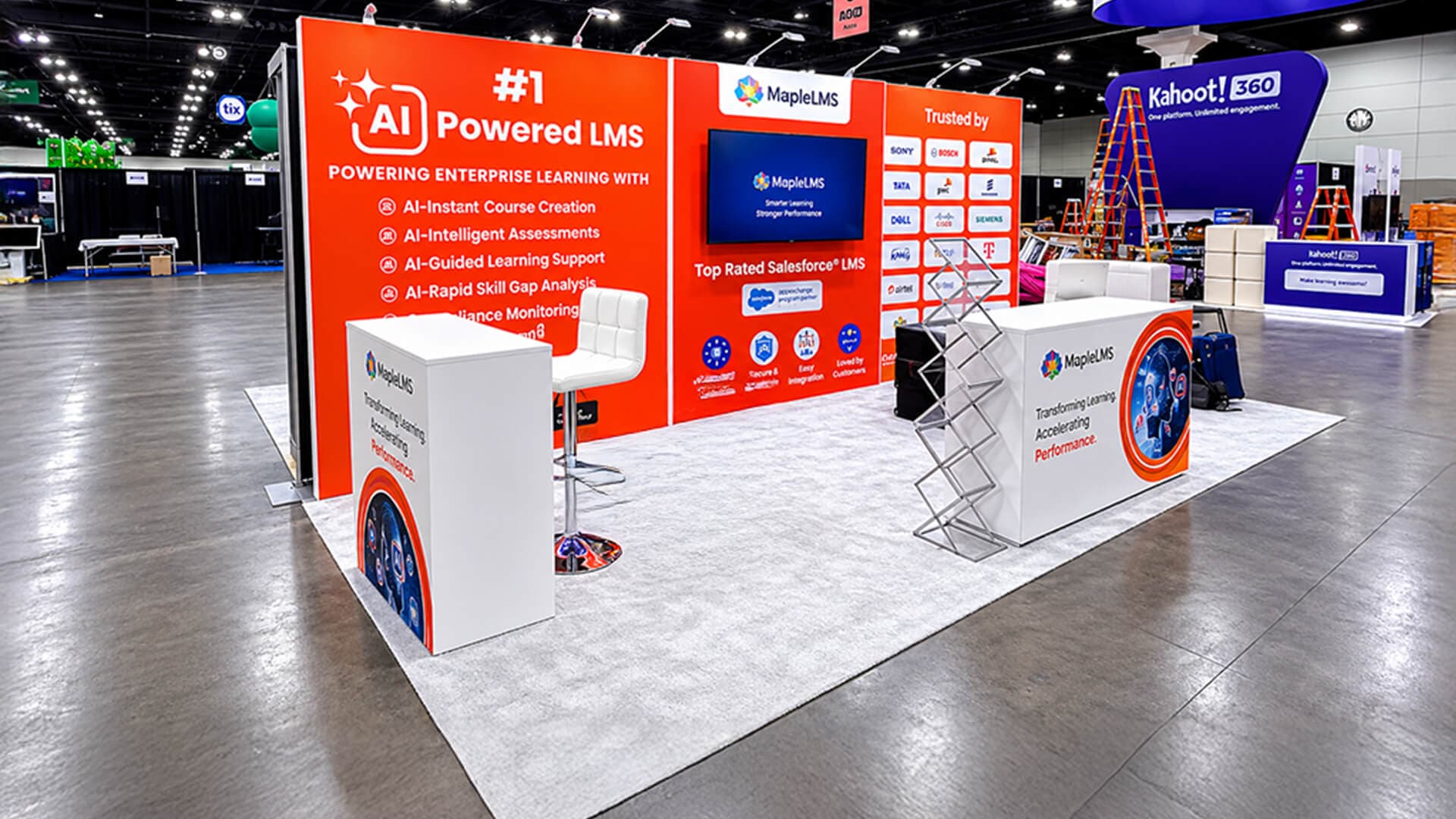 Maple LMS booth at ATD Conference 2026