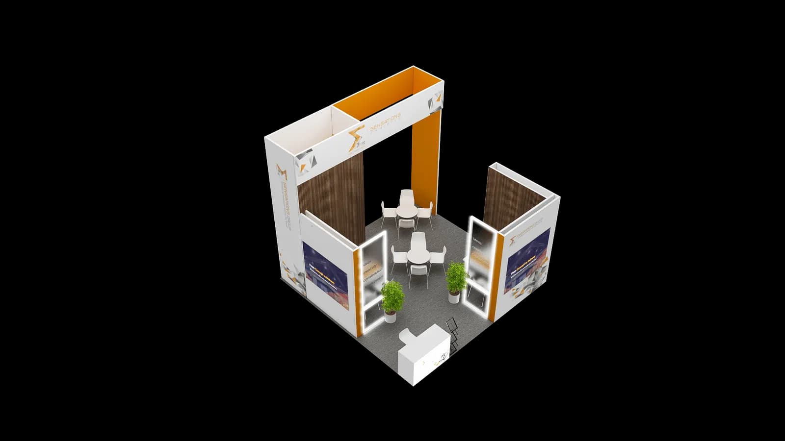 20x20 booth