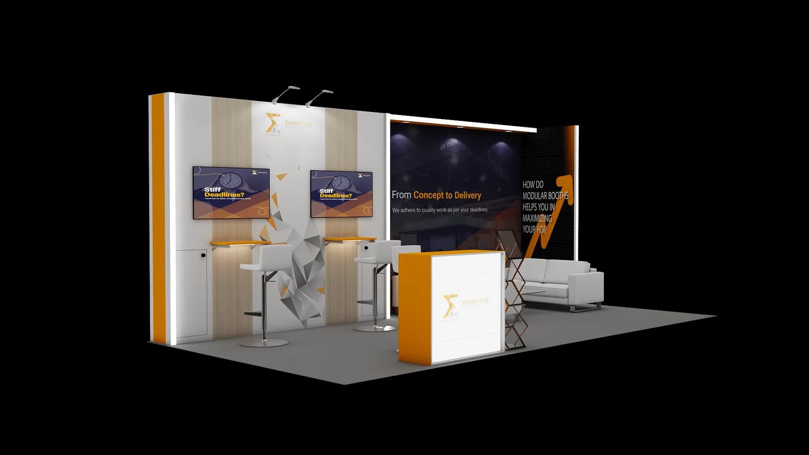 10x20 booth
