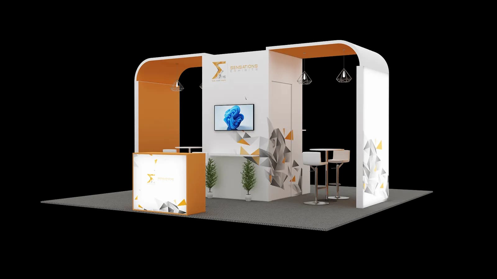 20x20 booth
