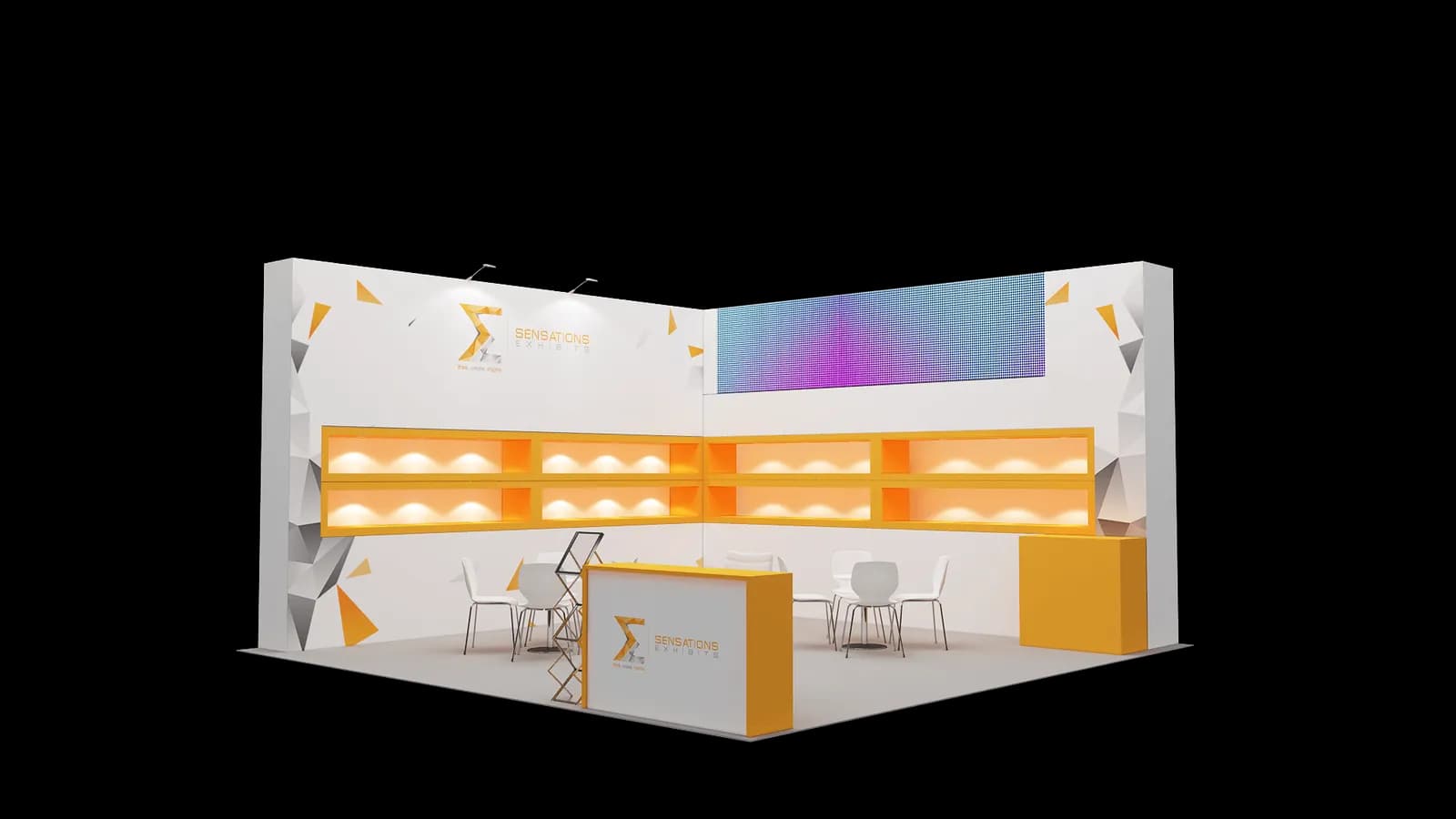 20x20 booth