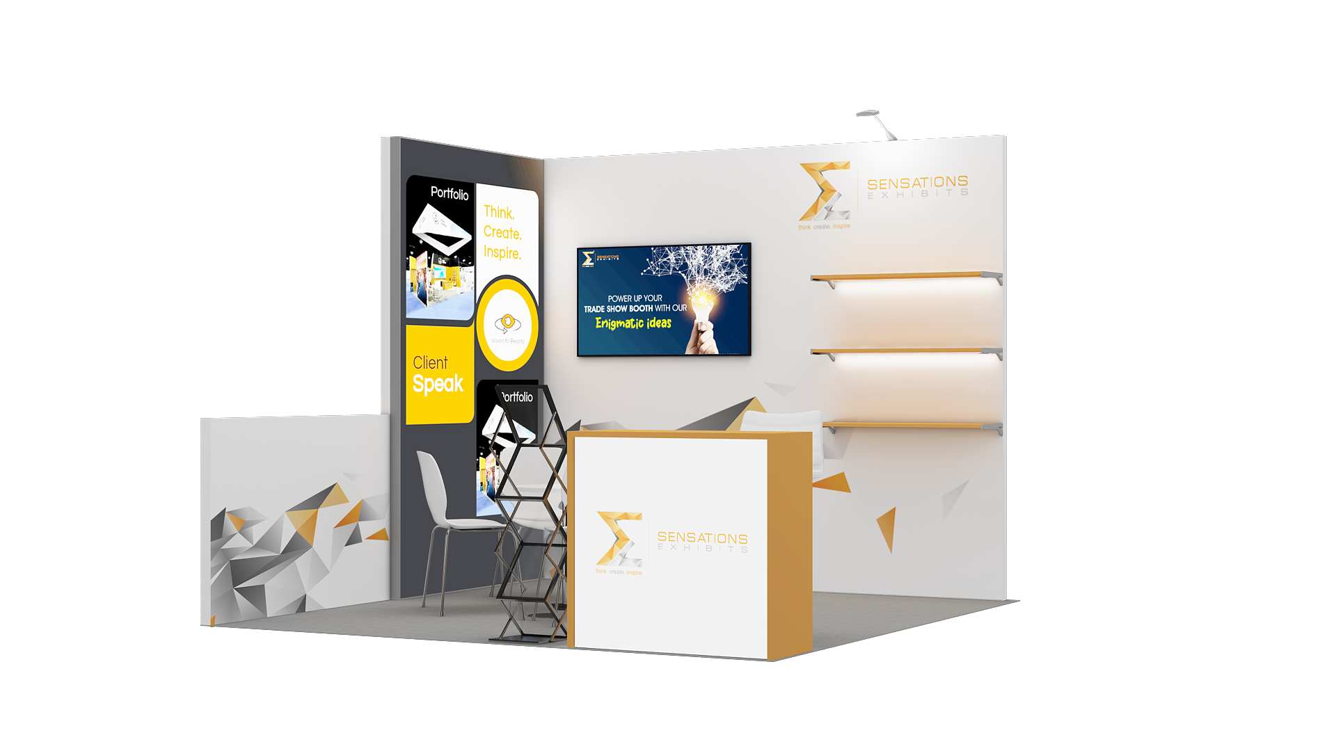 10x10 booth