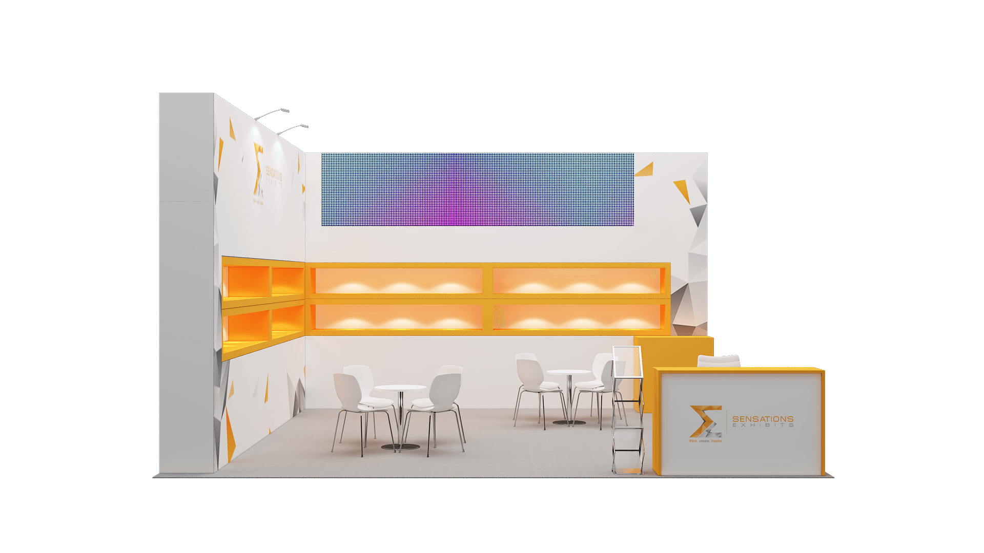 20x20 trade show displays