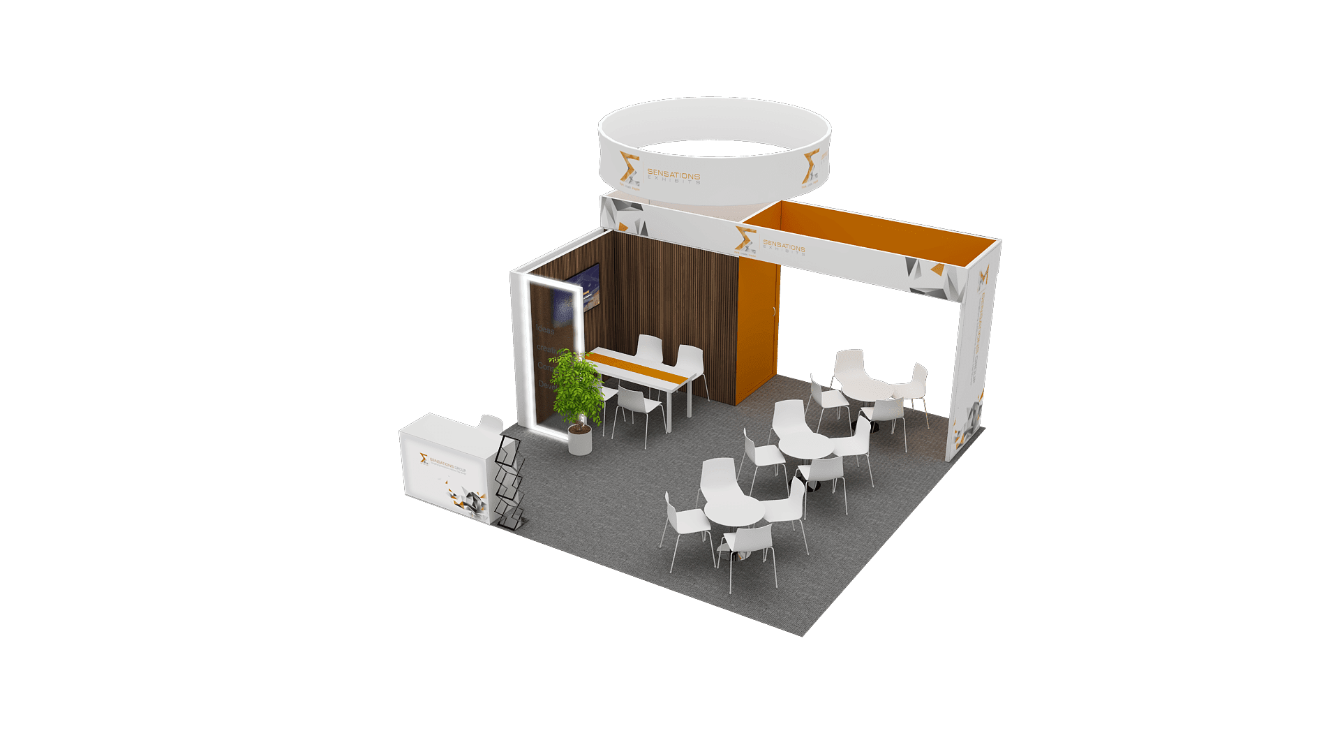 20x20 booth